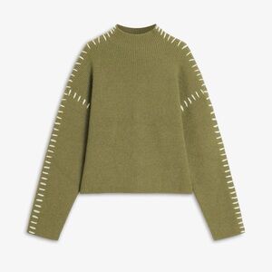 Commense Shift The Focus Oversized Mock Neck Sweater
